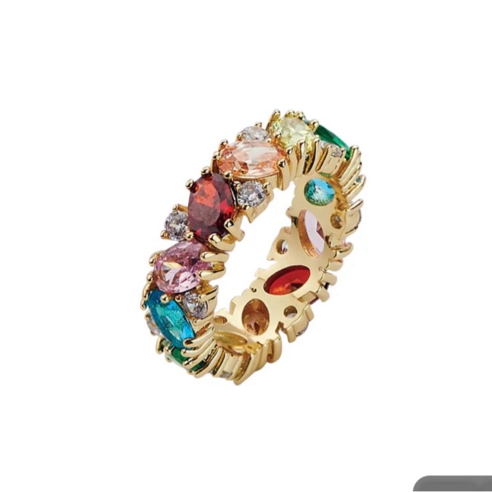 Park Lane Multicolor Gemstone Gold Ring